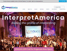 Tablet Screenshot of interpretamerica.com